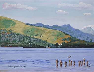 View from Loch Lomond Shores